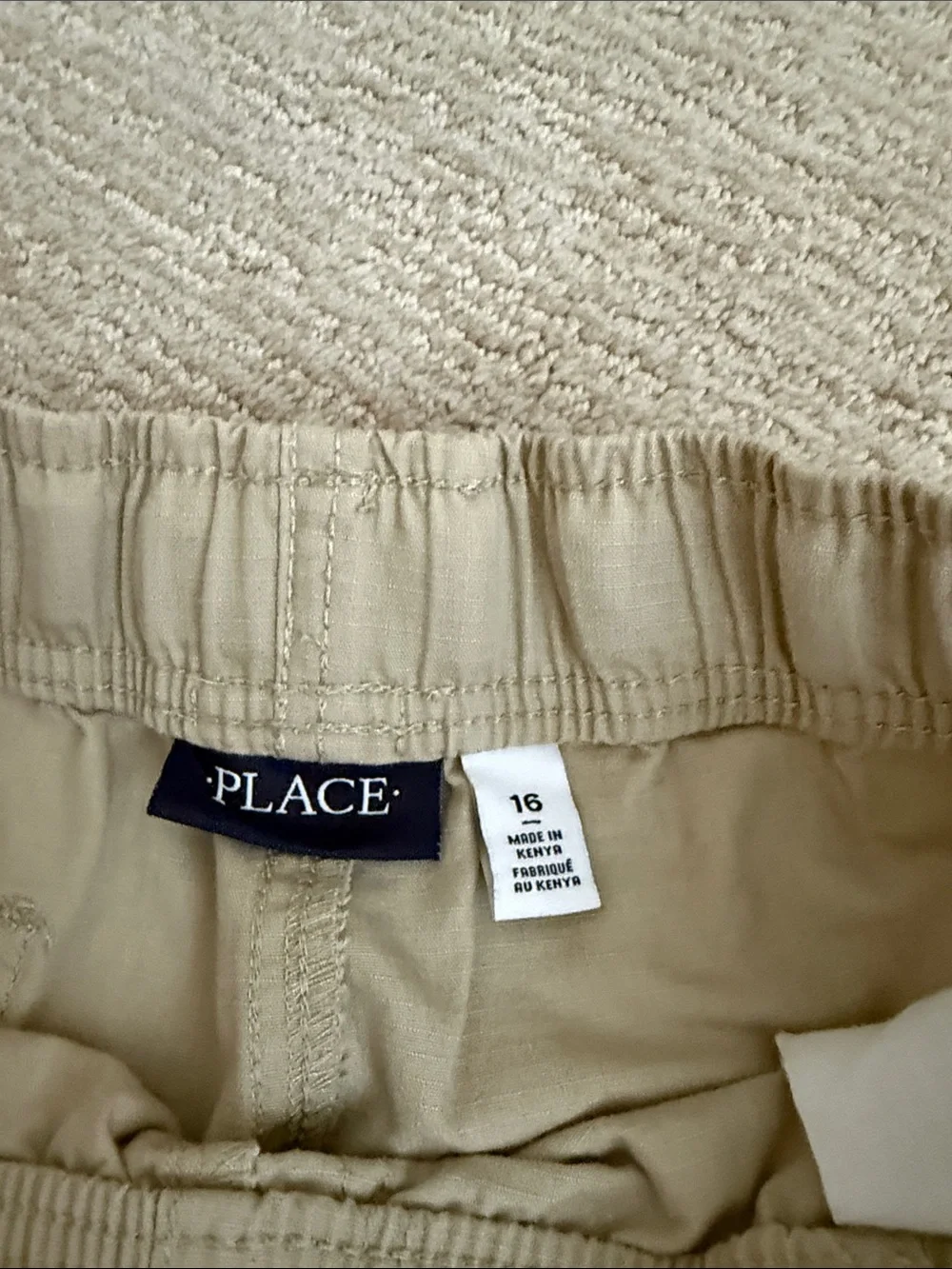 The Children's Place Beige Cargo Shorts